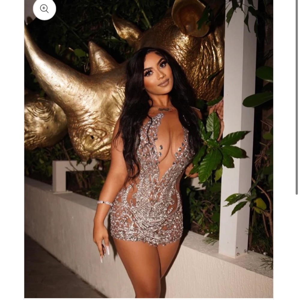Rhinestone dress